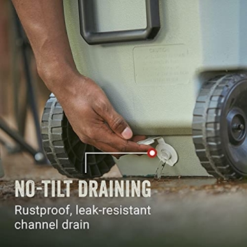 Coleman Wheeled Cooler Keeps Ice for 5 Days, 62qt