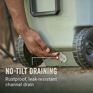 Coleman Wheeled Cooler Keeps Ice for 5 Days, 62qt