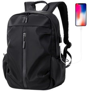 NEWSEE Water Resistant Lightweight Backpack Casual Travel Hiking Backpacks Daypack Durable with USB ...