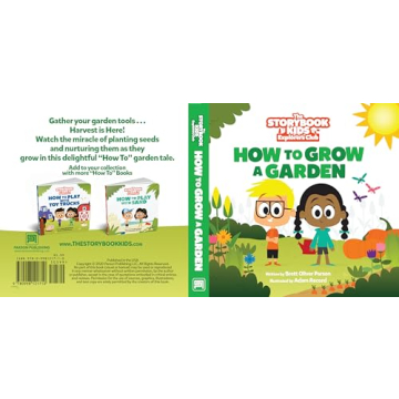 Kids Gardening Tools Set with Storybook - Outdoor Fun for Toddlers!