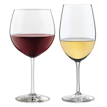 Libbey 12-Piece Vineyard Reserve Wine Glass Set - Perfect for Parties