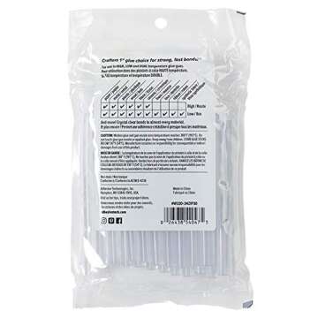 Adtech Clear Hot Glue Sticks for Quick Bonding, 30 Count