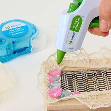 Adtech Clear Hot Glue Sticks for Quick Bonding, 30 Count