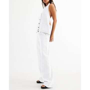 Stylish Fisoew Women's Denim Set – 2 Piece Outfit for Fashion Lovers