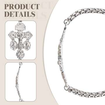 Pardon Crucifix Catholic Bracelet for Faithful Elegance