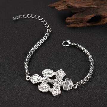 Pardon Crucifix Catholic Bracelet for Faithful Elegance