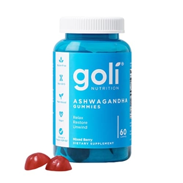 Goli Ashwagandha Gummies with Vitamin D - Relax & Restore