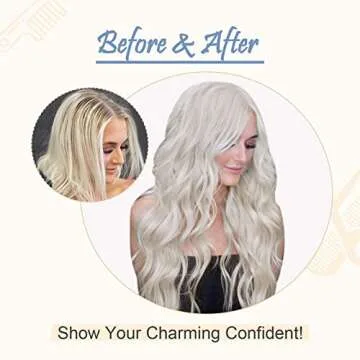 Easyouth Weft Hair Extensions Blonde Straight Human Hair Weft Extensions White Blonde Softness Sew in Weft Hair Extensions Human Hair Blonde Sew in Bundles Human Hair for Short 12Inch 70G