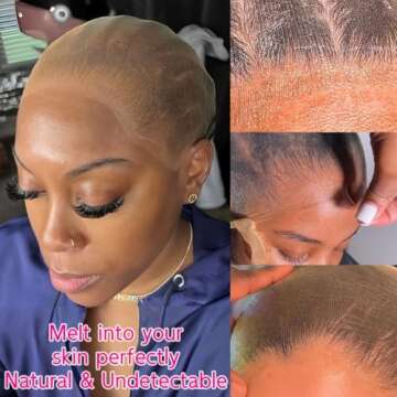 RECOOL 20 PCS HD Wig Cap for Lace Front Wig - Transparent & Invisible