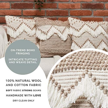 Cute Boho Throw Pillow Cover for Stylish Home Decor