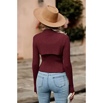 Chic Knit Sweater Set - Warm & Stylish Two-Piece Ensemble for Women