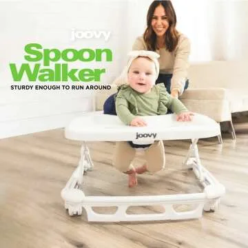 Joovy Spoon Baby Walker - Adjustable & JPMA Certified