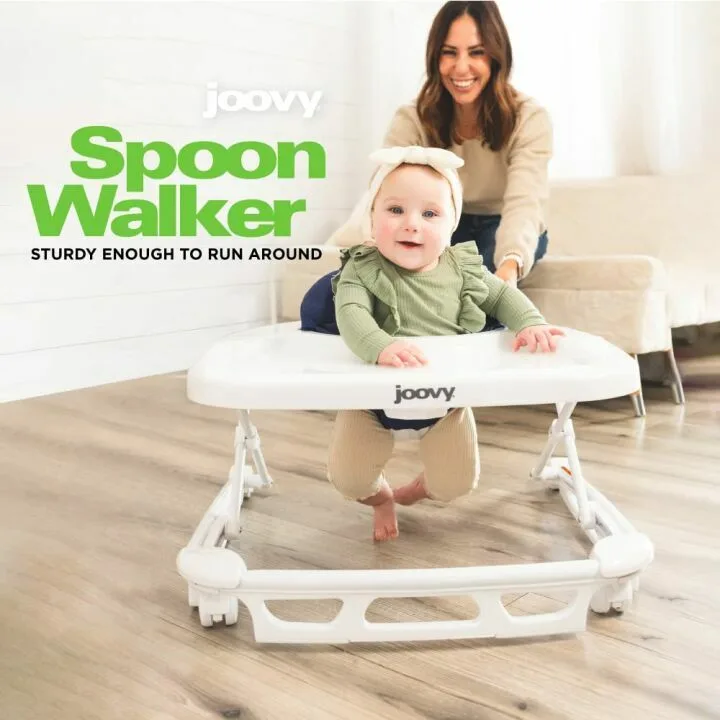 Joovy Spoon Baby Walker - Adjustable & JPMA Certified