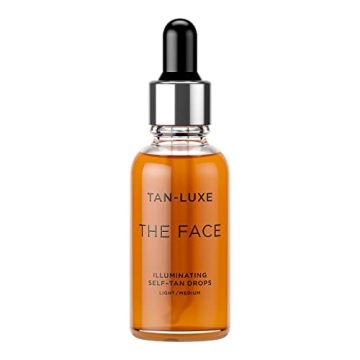 TAN-LUXE The Face - Customizable Self-Tan Drops for a Natural Glow, 30ml