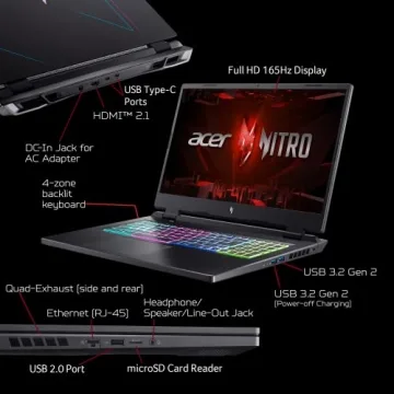 Acer Nitro 17 Gaming Laptop with Ryzen 7 and RTX 4050