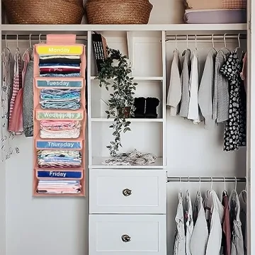 DoveeDosa Weekly Clothes Organizer for Kids