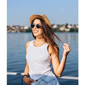 Tumo Life Panama Hat Women Brown