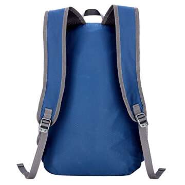 Venture Pal 25L - Durable Packable Lightweight Travel Hiking Backpack Daypack Small Bag for Men Women(Navy)