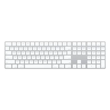 Apple Magic Keyboard with Numeric Keypad - Wireless, Bluetooth, Rechargeable, Works with Mac, iPad, ...