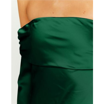 Elegant Off The Shoulder Satin Mini Dress for Women