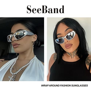 SeeBand Wrap Around Fashion Sunglasses for Style & Sport