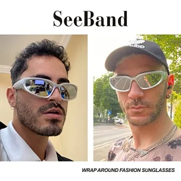 SeeBand Wrap Around Fashion Sunglasses for Style & Sport