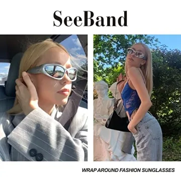 SeeBand Wrap Around Fashion Sunglasses for Style & Sport