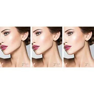 Miabella Super Thin Hoop Earrings in Sterling Silver