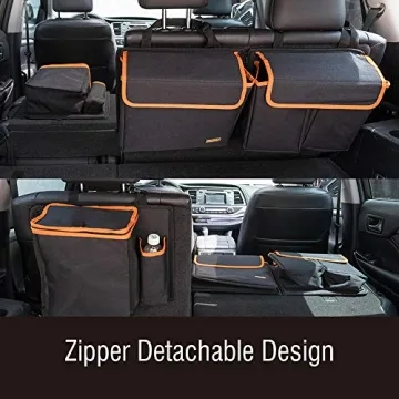 MARKSIGN Deluxe SUV Trunk Organizer with Built-in Cooler