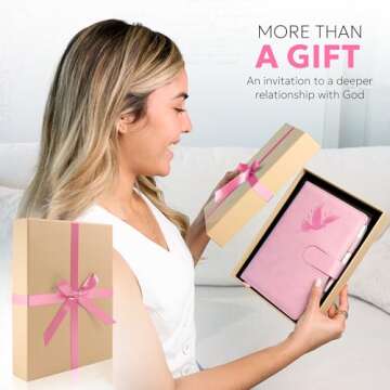 Prazoli Christian Prayer Journal - Daily Spiritual Guide for Women