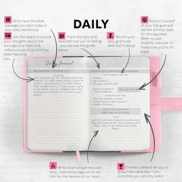 Prazoli Prayer Journal - Women's Daily Devotional Guide