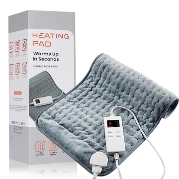 Heating Pad for Back Pain Relief & Cramps, KOT Heating Pads with Auto Shut Off Large, 6 Heat Setting...