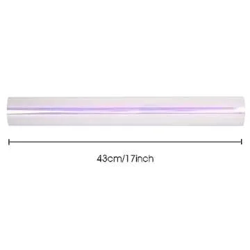 Burymento Holographic Iridescent Shiny Sparkle Metallic Glitter Pink Gift Wrapping Paper for Birthday, Valentines, Mothers day, Graduation, Wedding, Fathers day, Christmas (17 IN x 32.8 FT)