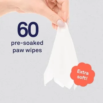 Petpost Dog Wrinkle Wipes - XL Coconut Oil Solution - 60 ct