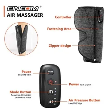 CINCOM Wireless Leg Massager for Pain Relief and Circulation