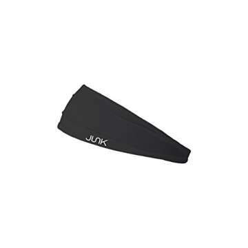 JUNK Brands Baja Grid Big Bang Lite Headband, One Size, Black