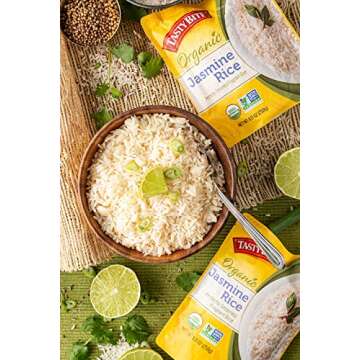 Tasty Bite Jasmine Rice, Microwaveable Cooked Rice, 8.8 Ounce (Pack of 6)