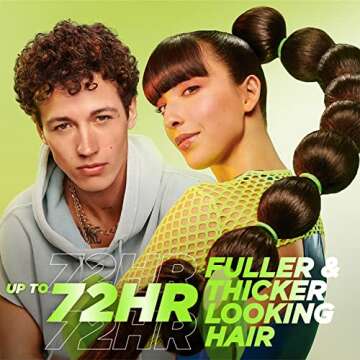 Garnier Fructis Grow Strong Thickening 10-in-1 Spray, Biotin-C, 8.1 Fl Oz, 1 Count (Packaging May Vary)