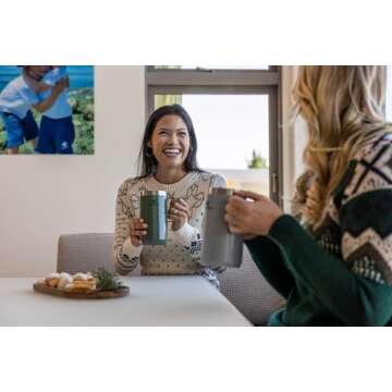 Stanley Stay Hot Camp Mug - Durable 18/8 Stainless Steel Insulated Mug - Splash-Free Tritan™ Drink-Thru Lid - 24 OZ - Ash 2.0