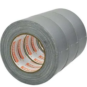 Tape King Silver Duct Tape,1.88 Inch x 35 Yards (3 Pack) - for Home Improvement Projects & Home Repa...