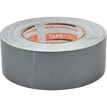 Tape King Silver Duct Tape,1.88 Inch x 35 Yards (3 Pack) - for Home Improvement Projects & Home Repairs