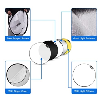 Selens 43 Inch Photography Reflector for Enhanced Lighting