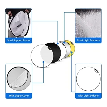 Selens 43 Inch Photography Reflector for Enhanced Lighting