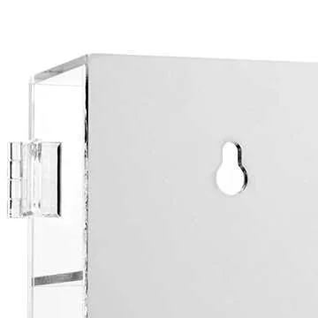 Ikee Design Acrylic Display Case for Collectibles, 25 Compartments