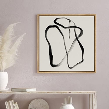 SIGNWIN Geometric Framed Canvas Print Modern Art Wall Decor