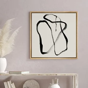 SIGNWIN Geometric Framed Canvas Print Modern Art Wall Decor