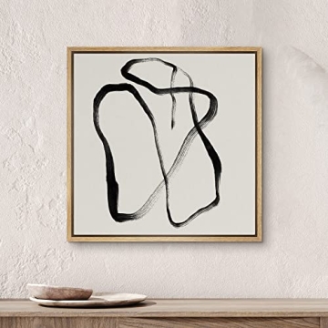 SIGNWIN Geometric Framed Canvas Print Modern Art Wall Decor