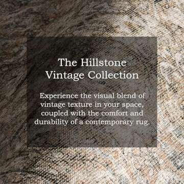 nuLOOM Hillstone Rug - Vintage Charm Meets Modern Durability