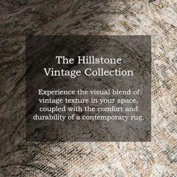 nuLOOM Hillstone Rug - Vintage Charm Meets Modern Durability