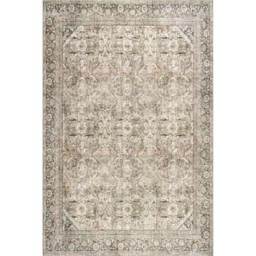 nuLOOM Hillstone Rug - Vintage Charm Meets Modern Durability